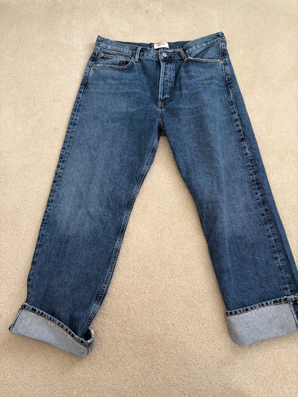 AGOLDE Fran Jeans in Dwell